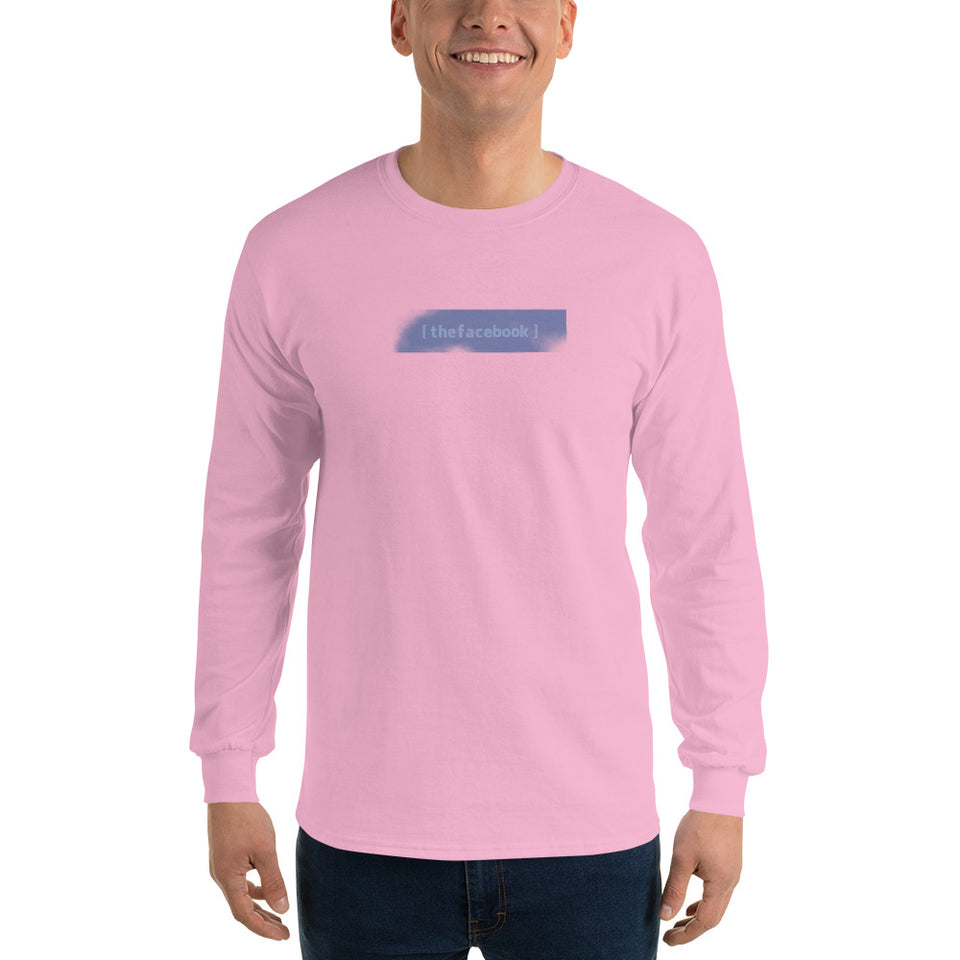 the facebook Men's Long Sleeve T-Shirt