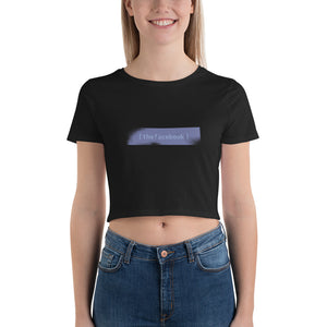 the facebook Women’s Crop Tee