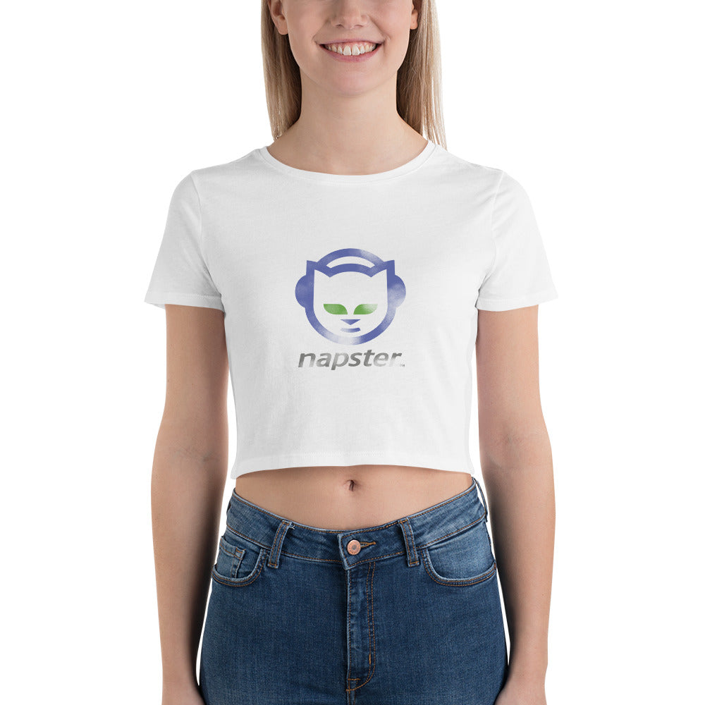 Napster Women’s Crop Tee